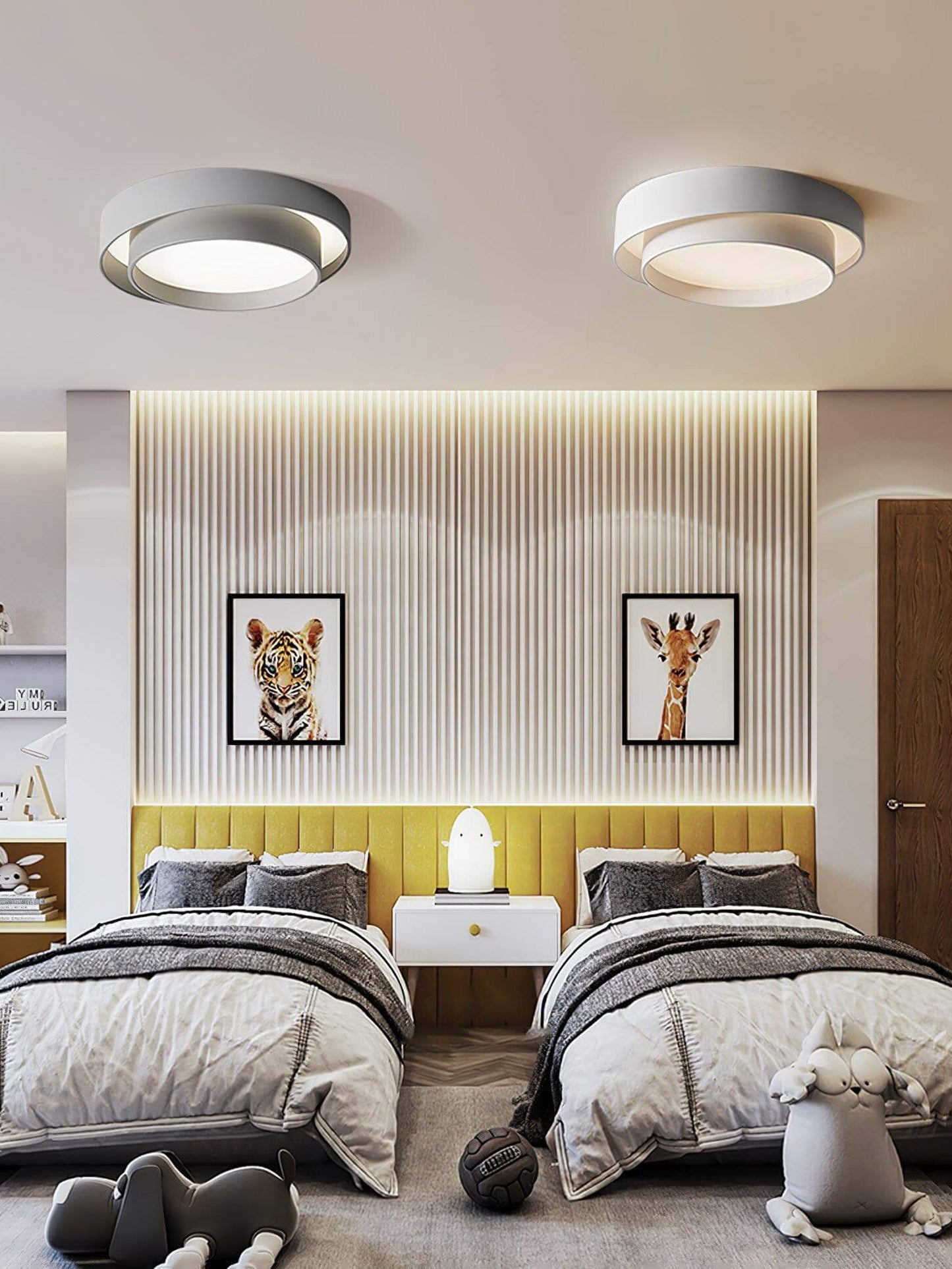 Moderne LED Deckenleuchte - rund
