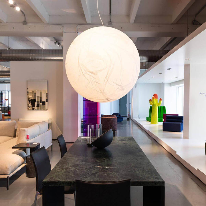 Suspension en soie Moon - design moderne