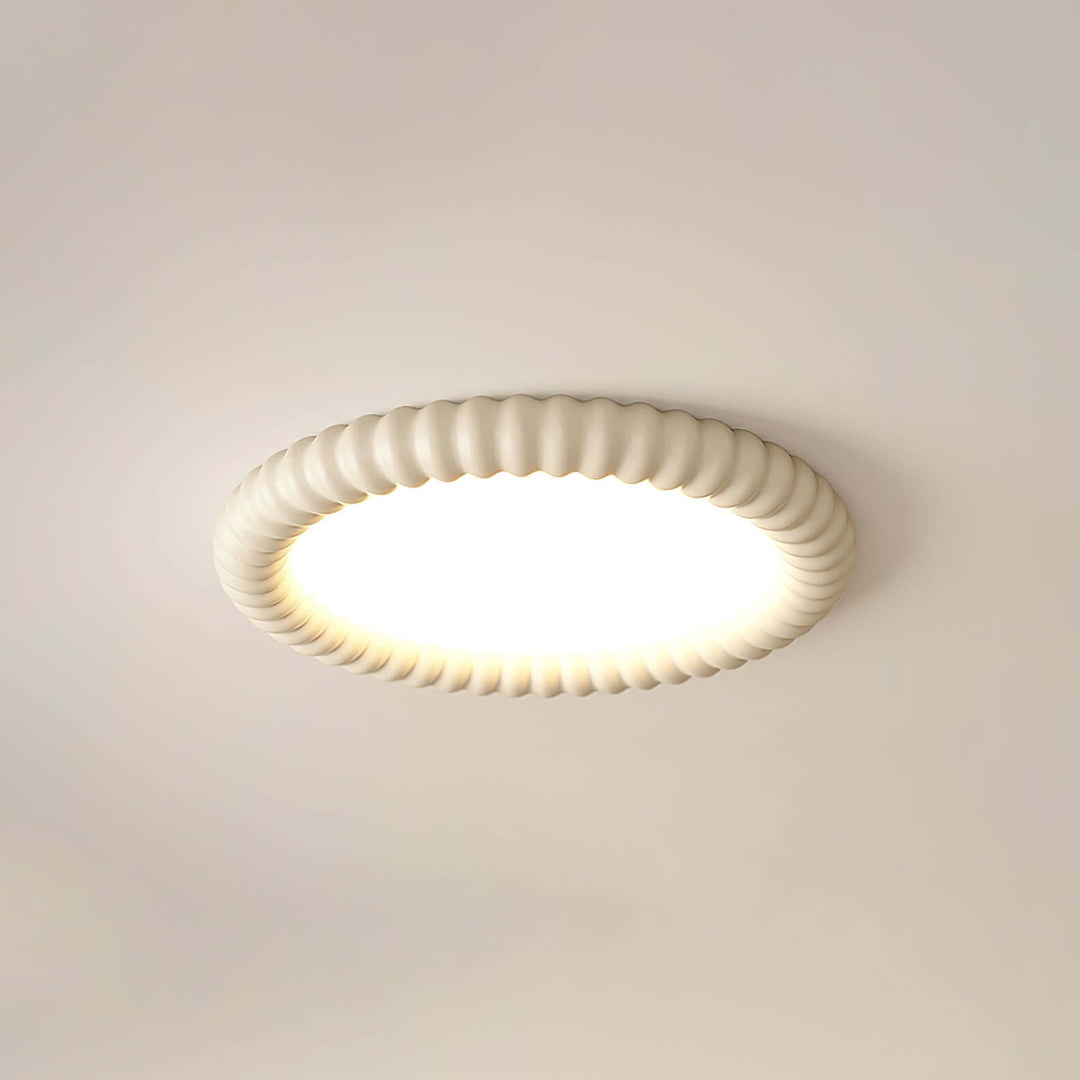 Plafonnier LED moderne - design ondulé