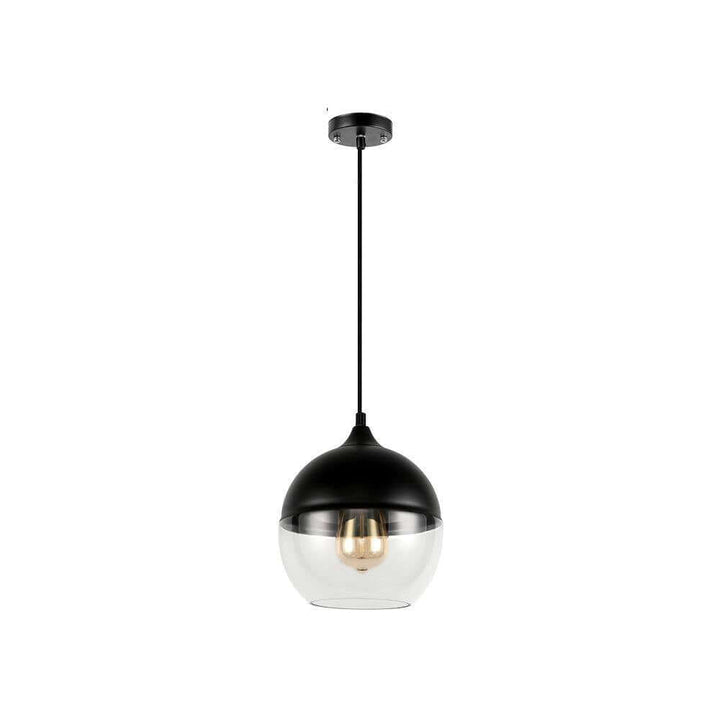Lampe suspendue en verre soufflé à la bouche