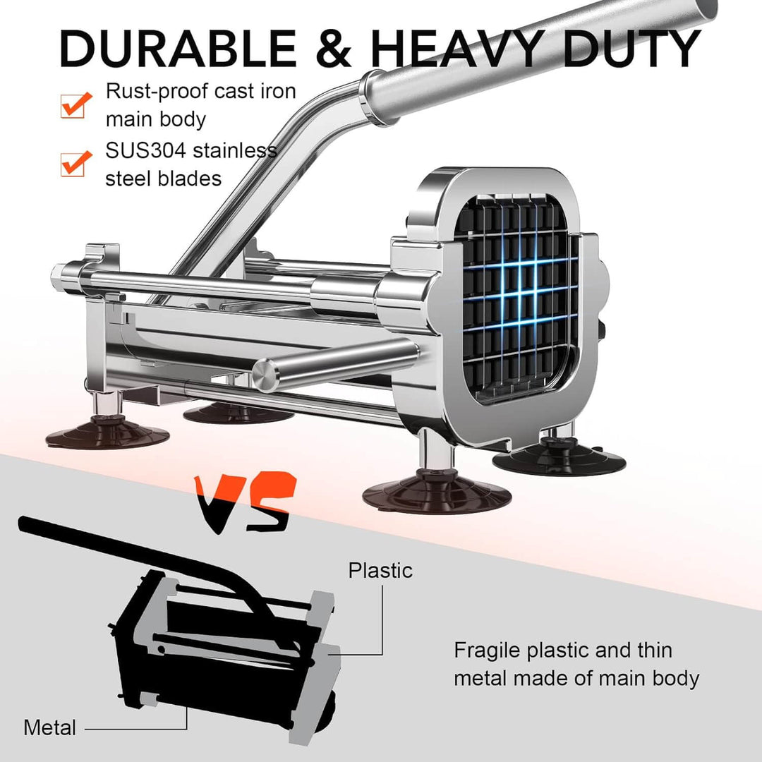 Pommes Schneider Edelstahl - Kartoffelschneider