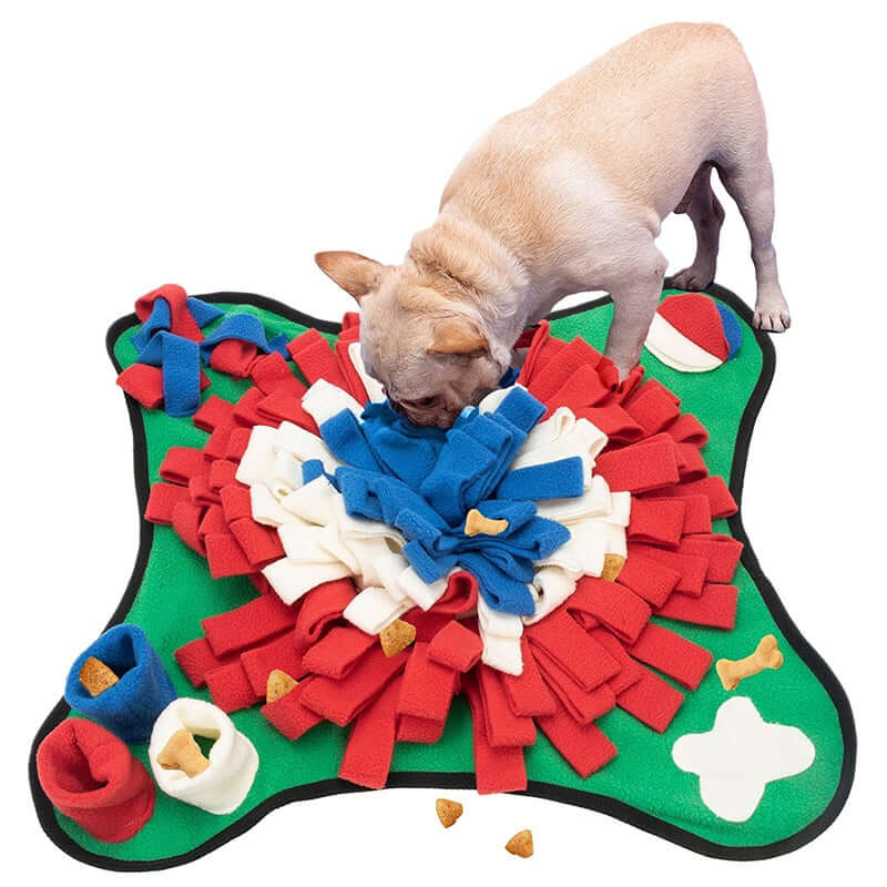 Tapis de reniflage interactif pour chien