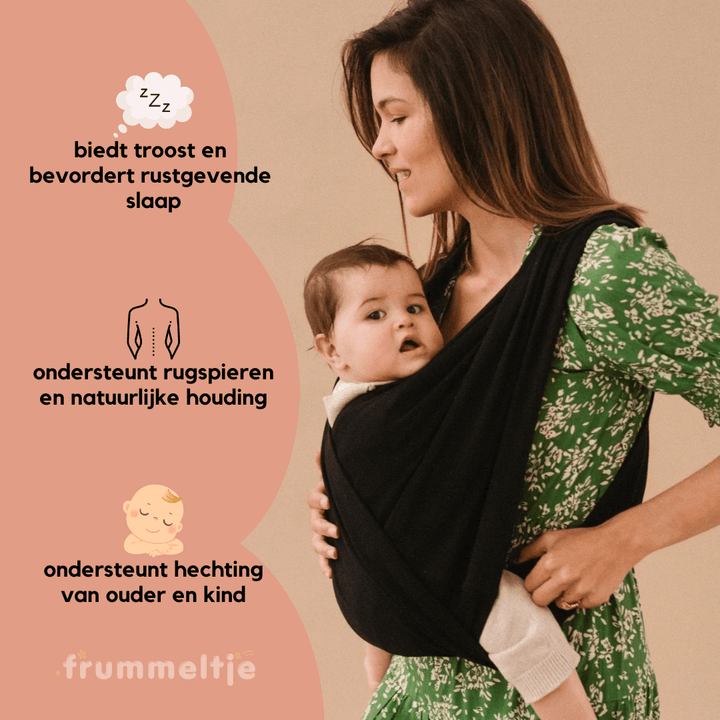 Porte-bébé ergonomique avec support dorsal