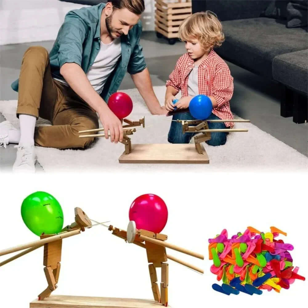 Bambus-Fechtspiel - Actionreiches 2-Spieler-Strategiespiel