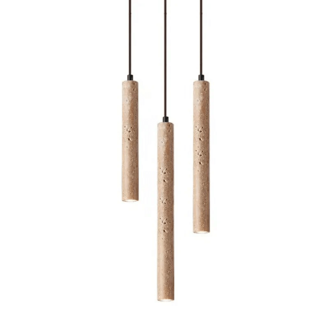 Lustres LED minimalistes de style Wabi-Sabi