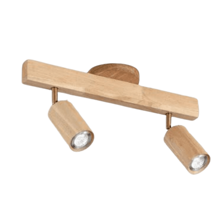 Spot de plafond orientable en bois EcoLux