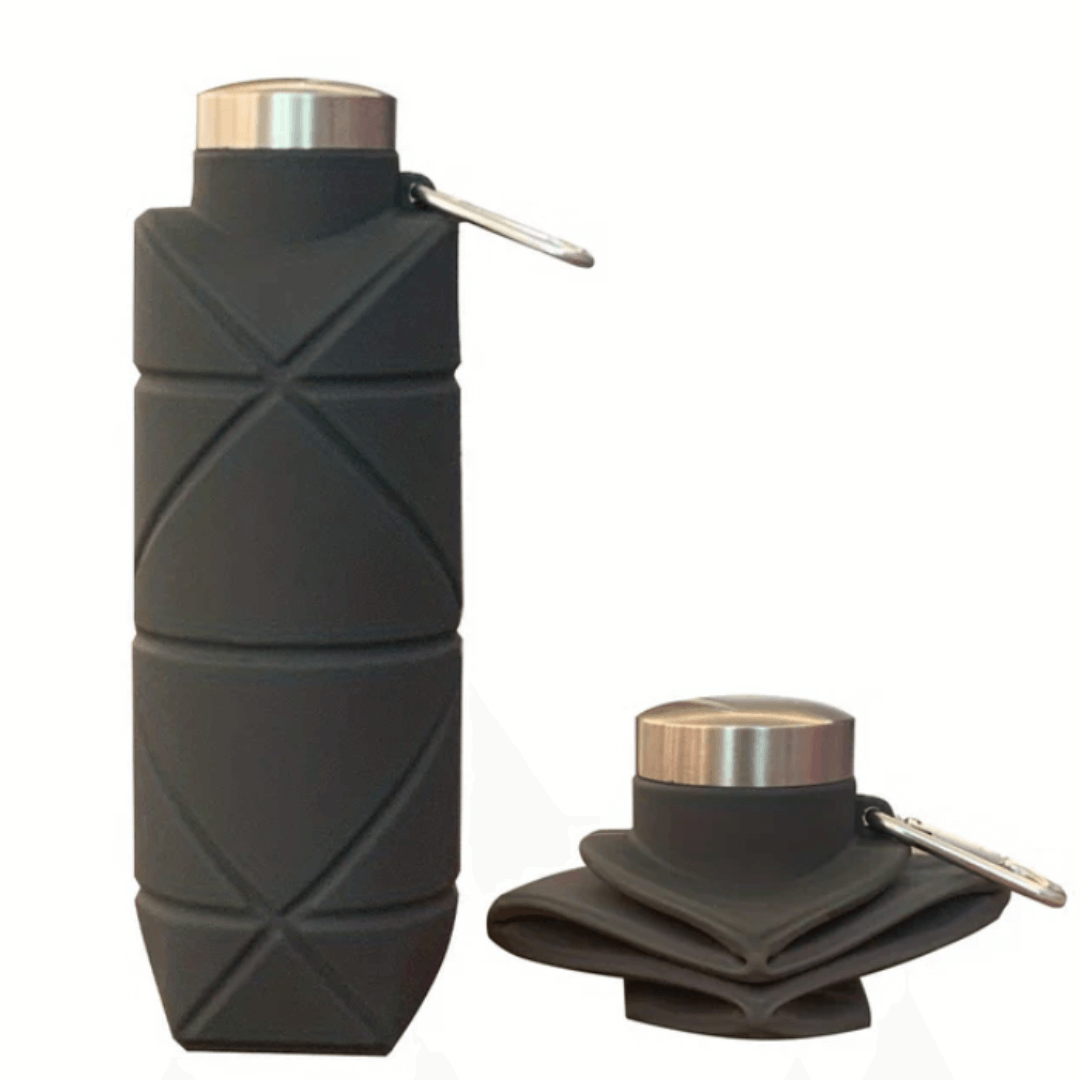 Bouteille d'eau pliable 750 ml - Sans BPA, silicone