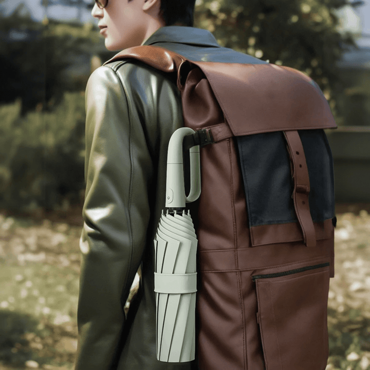 Winddichter Regenschirm mit Reflexstreifen - StormGuard