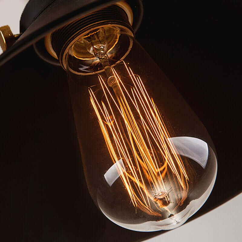 Vintage Kegel Pendelleuchte Messing