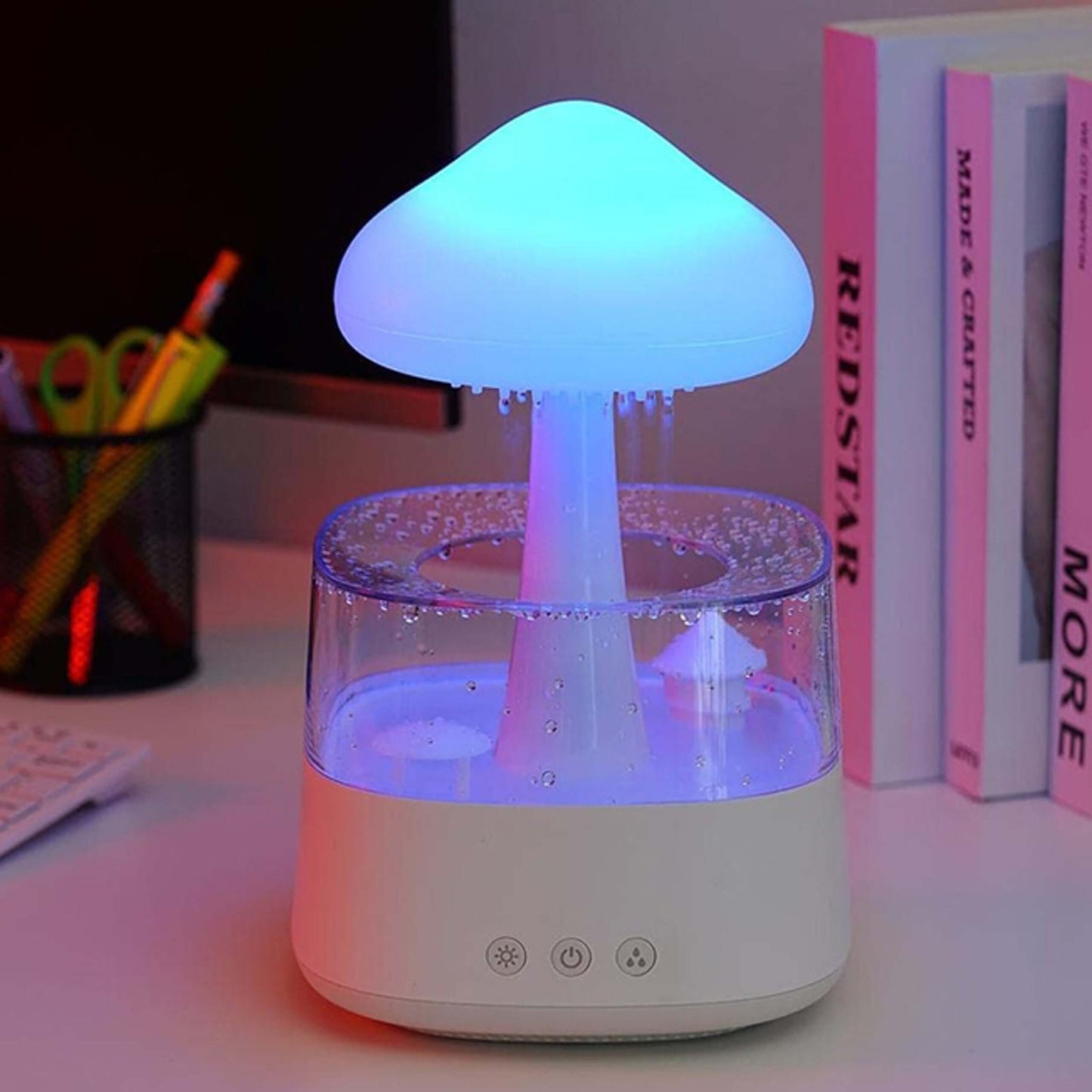 Ultraschall Luftbefeuchter mit Nachtlicht & Aroma Diffusor
