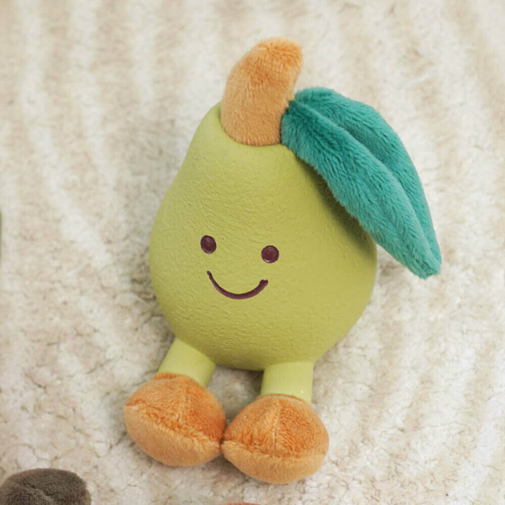 Jouet couineur pour chien - jouet aux fruits