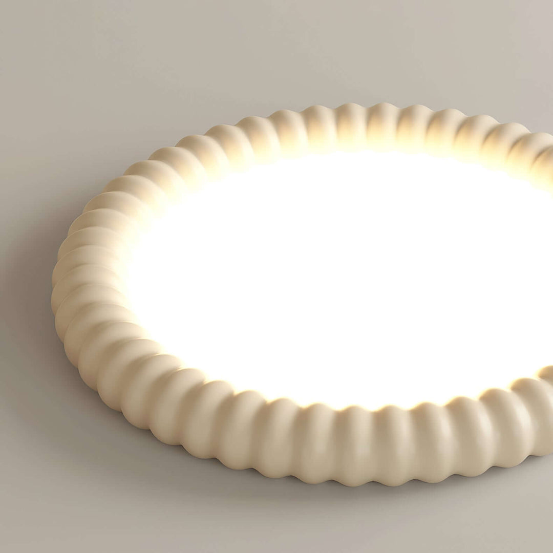 Plafonnier LED moderne - design ondulé