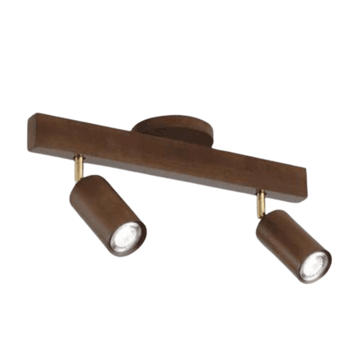 Spot de plafond orientable en bois EcoLux