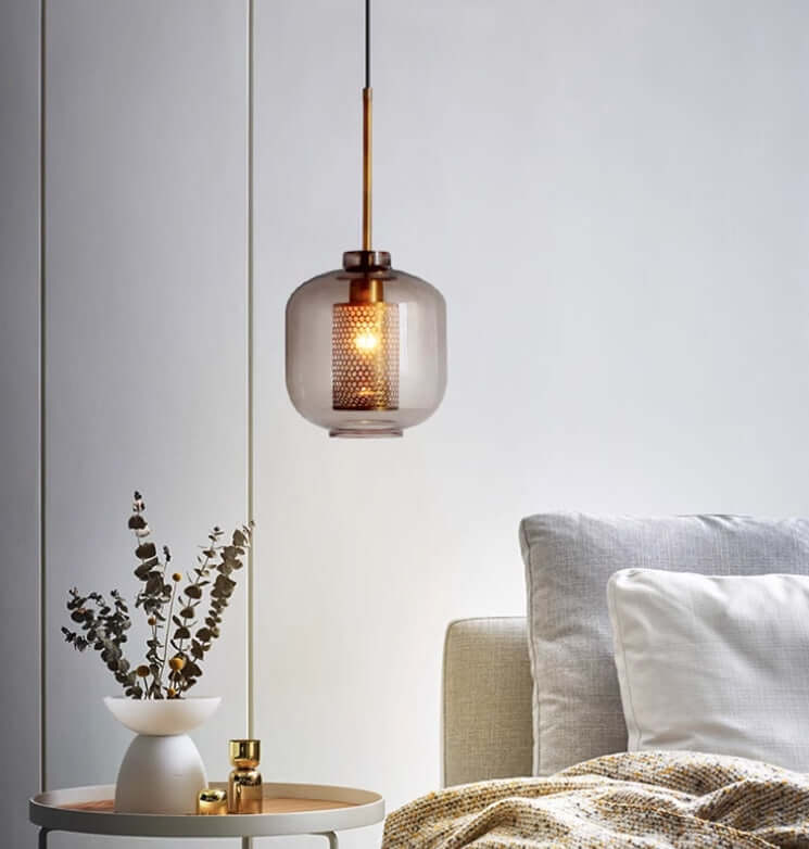 Moderne Glas Hängeleuchte