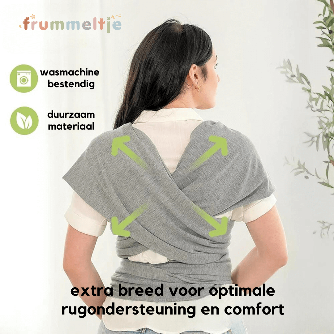 Porte-bébé ergonomique avec support dorsal