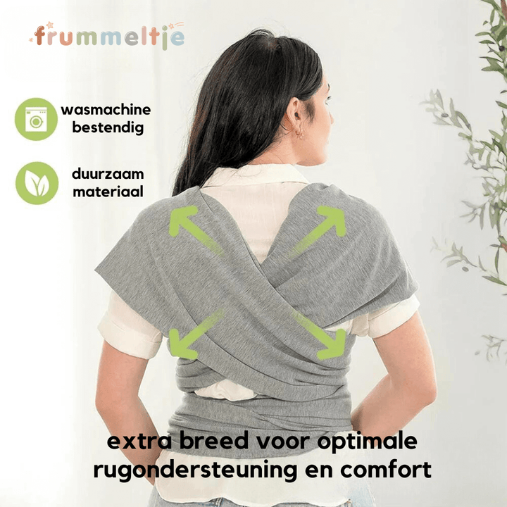 Porte-bébé ergonomique avec support dorsal