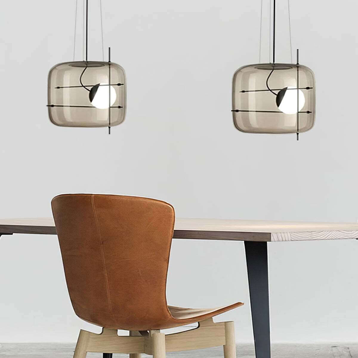 Moderne Glas Pendelleuchte Ø 30cm
