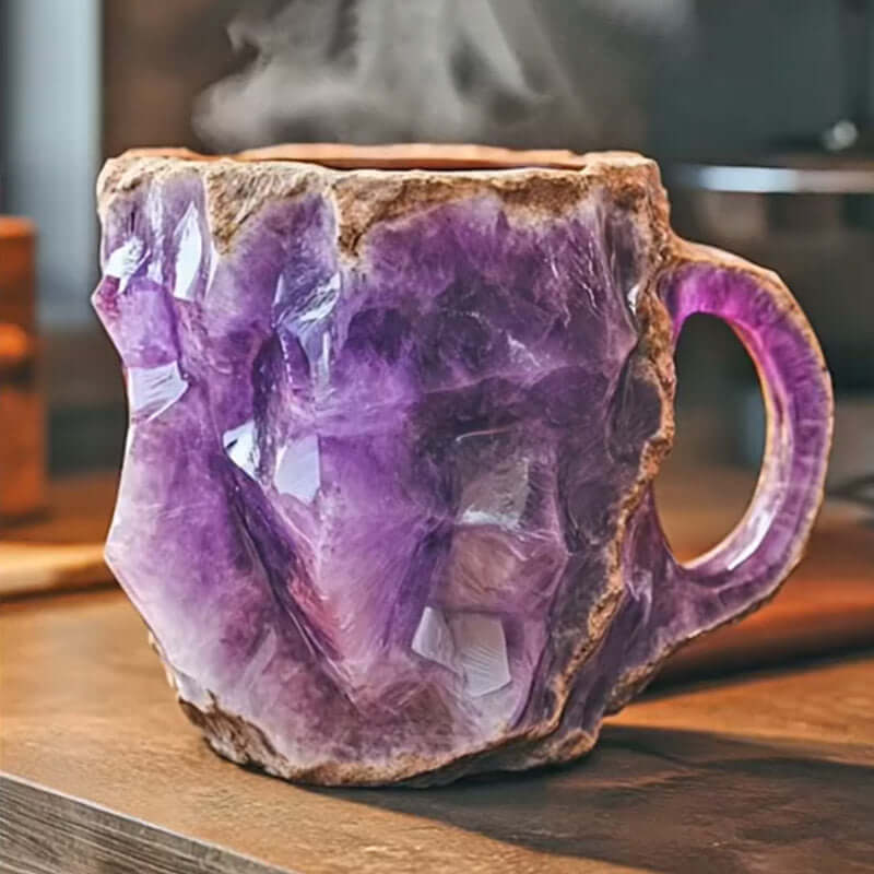 Tasse à café en verre cristal 350 ml