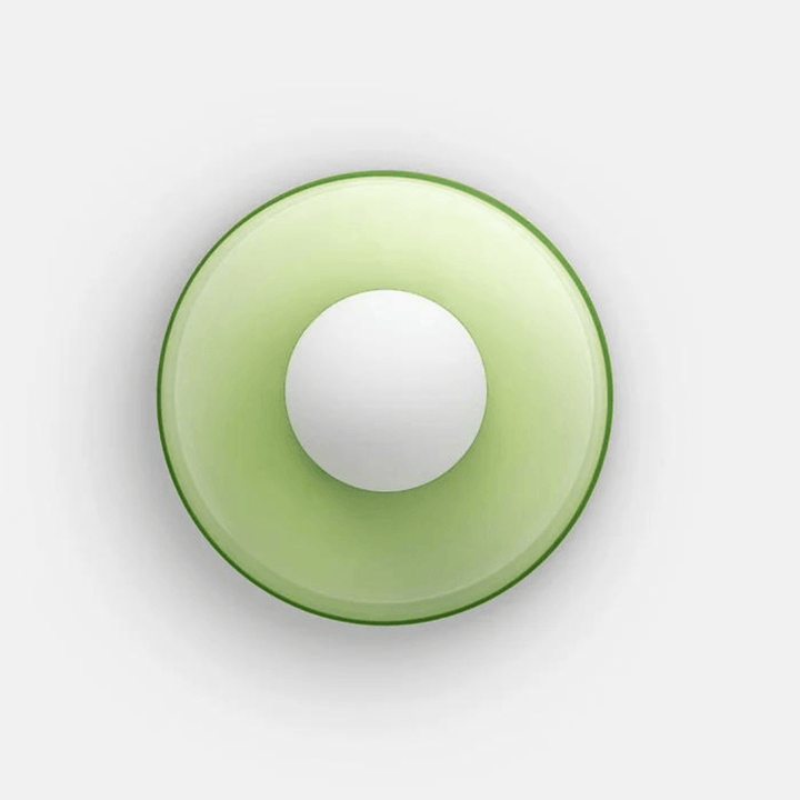 Runde LED Deckenleuchte Modern Glas Lampe