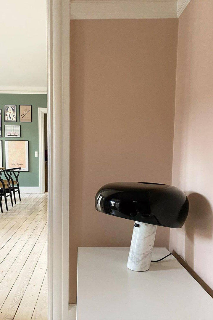 Lampe de table design en marbre