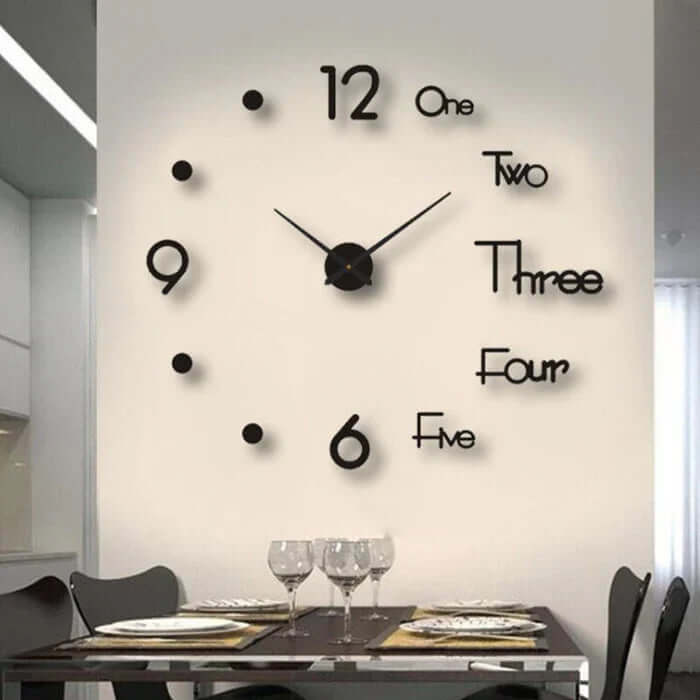 Horloge murale DIY pour votre maison