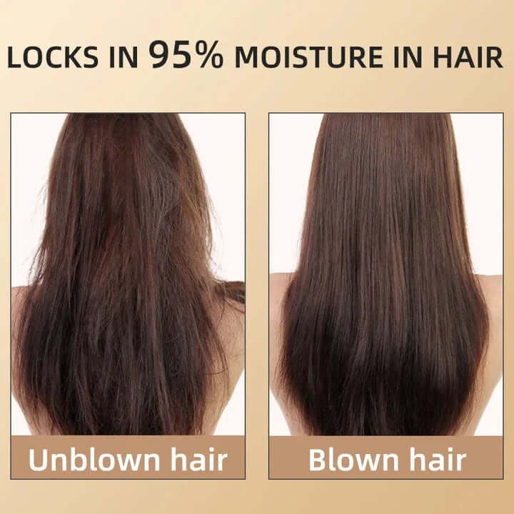 Sèche-cheveux 2400W avec technologie ionique - Séchage rapide et doux