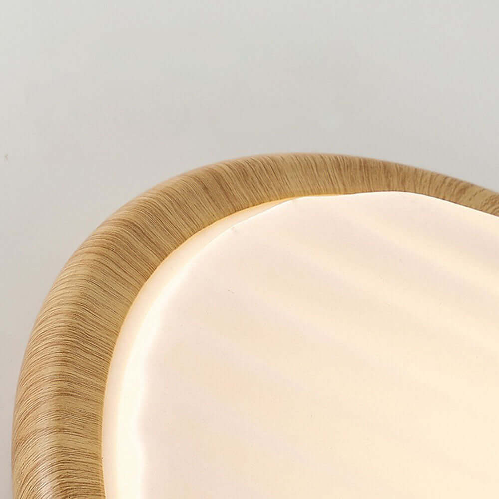 LED Deckenleuchte Holzoptik Schlafzimmer