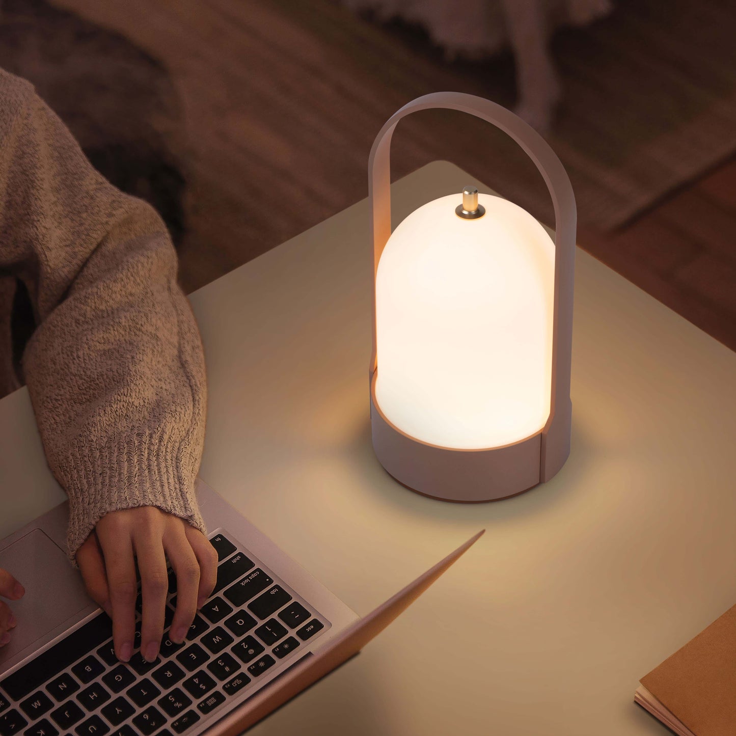 Lampe de table LED rechargeable