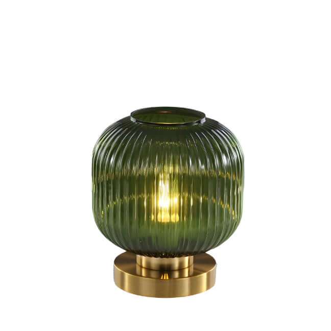Lampe de table en cristal moderne