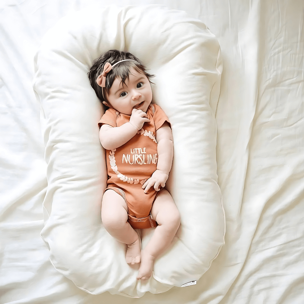 Babynest Kissen - Kopfstütze für gesunden Babyschlaf