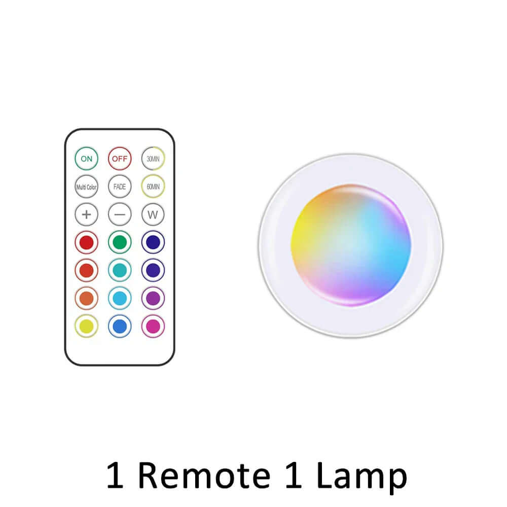 Veilleuse LED pour armoire avec télécommande