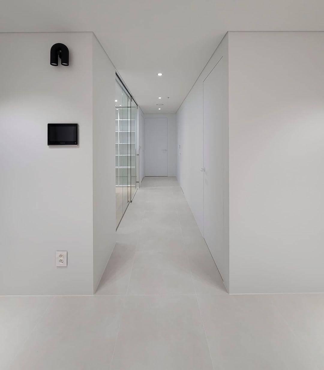 Verstellbare U-förmige LED Wandleuchte