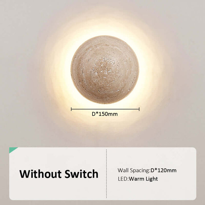 Applique murale élégante de couleur crème