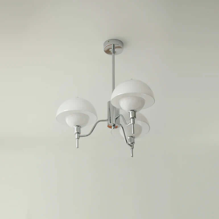 Lustre à bulles de couleur crème