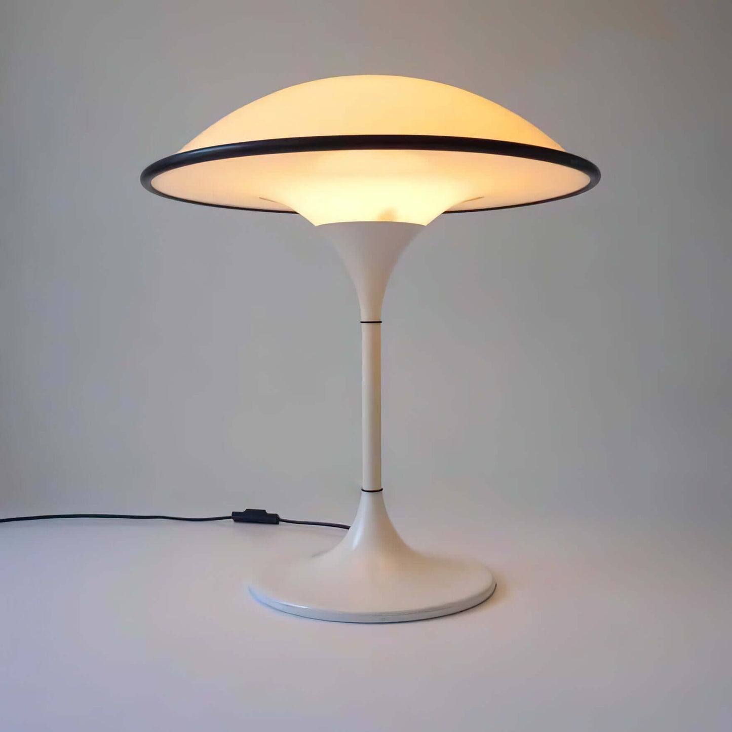 Designer Tischlampe Fontana Schwarz