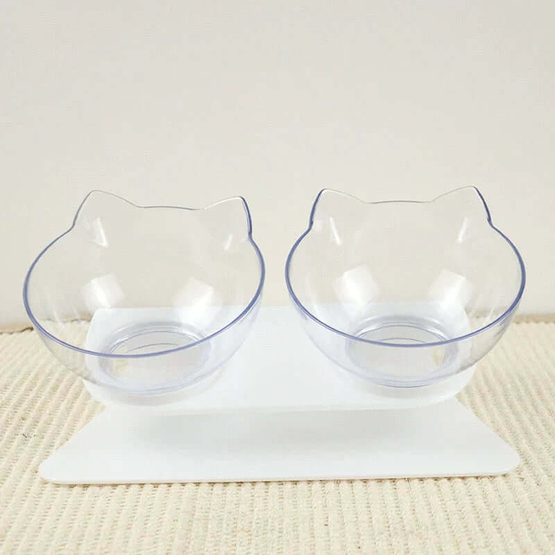 Gamelle surélevée pour chat - ergonomique et confortable
