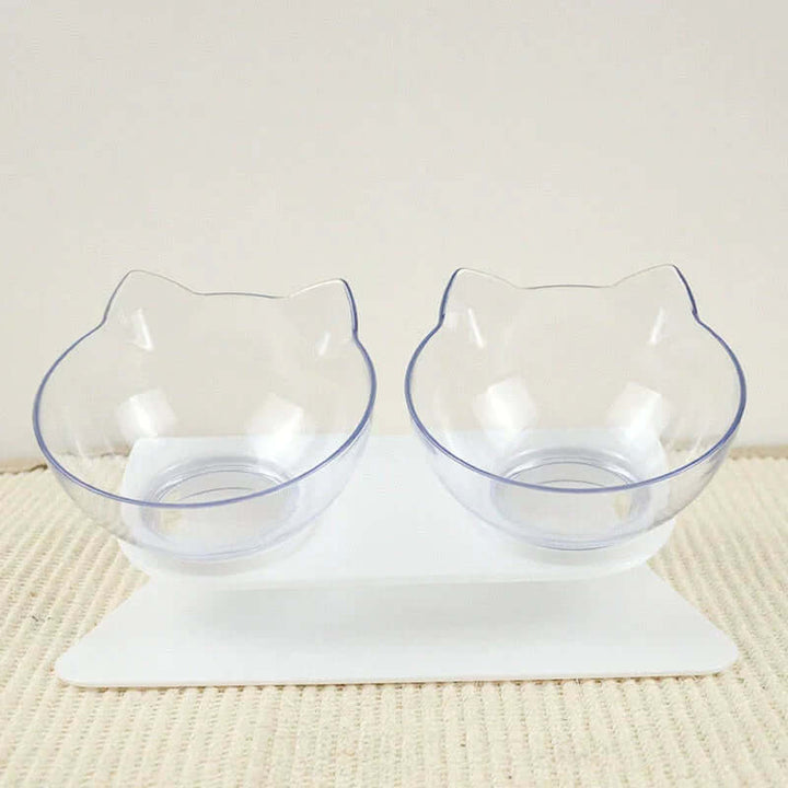 Gamelle surélevée pour chat - ergonomique et confortable
