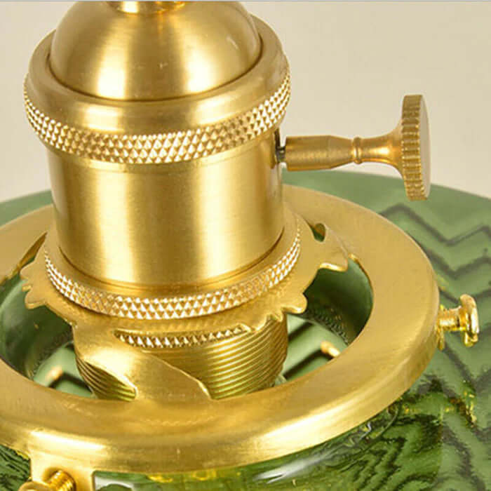 Lampe suspendue élégante en verre cristal vintage