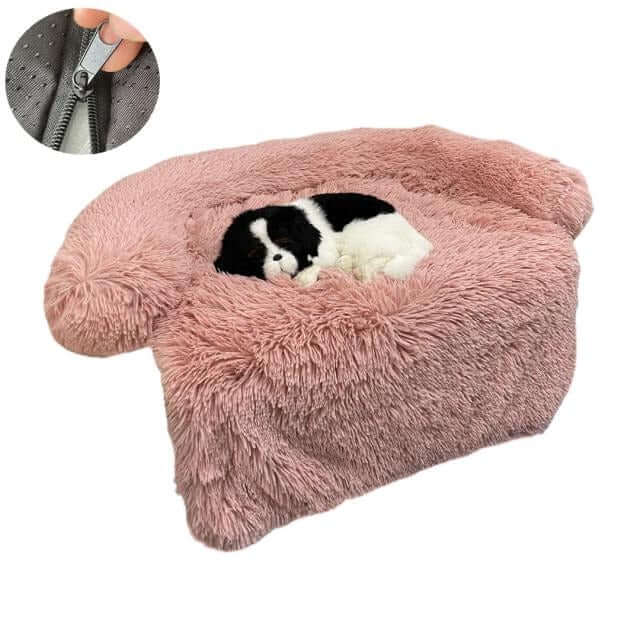 Couverture lavable pour canapé pour animaux de compagnie - Peluche