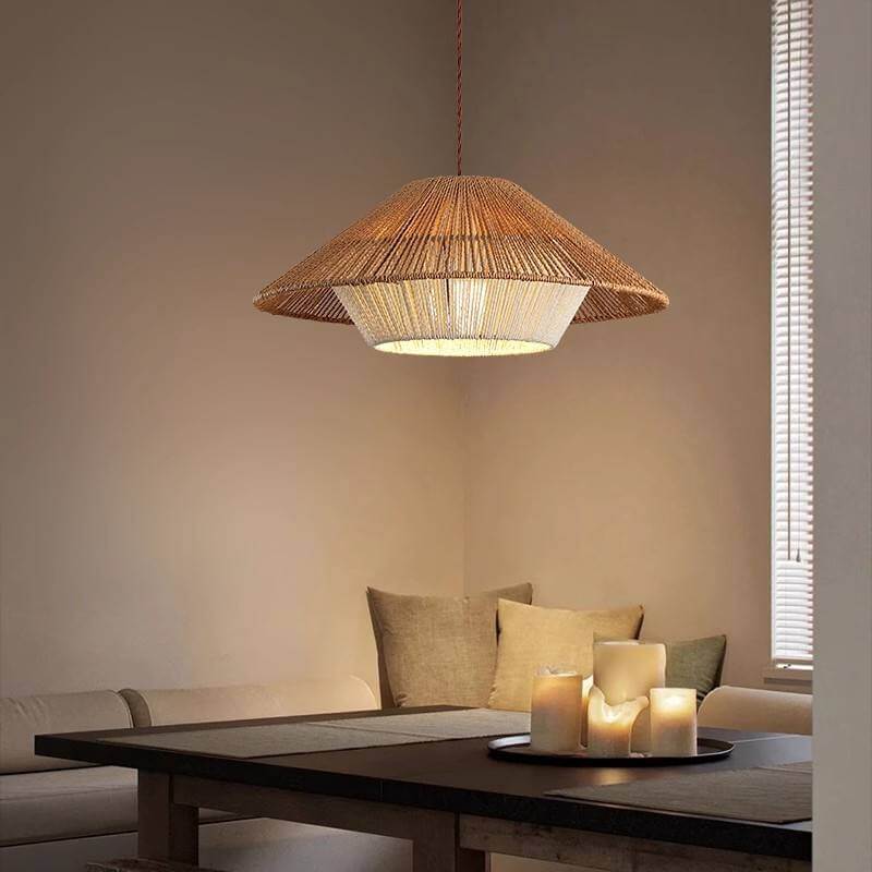Lampe suspendue japonaise