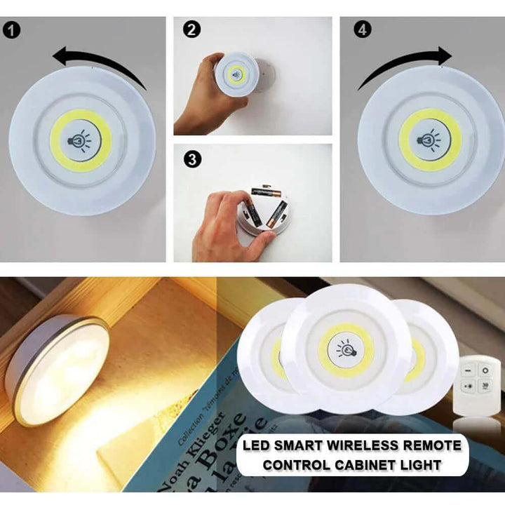 Éclairage LED intelligent avec minuterie et télécommande