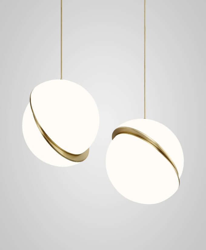 Suspension en forme de lune Design moderne