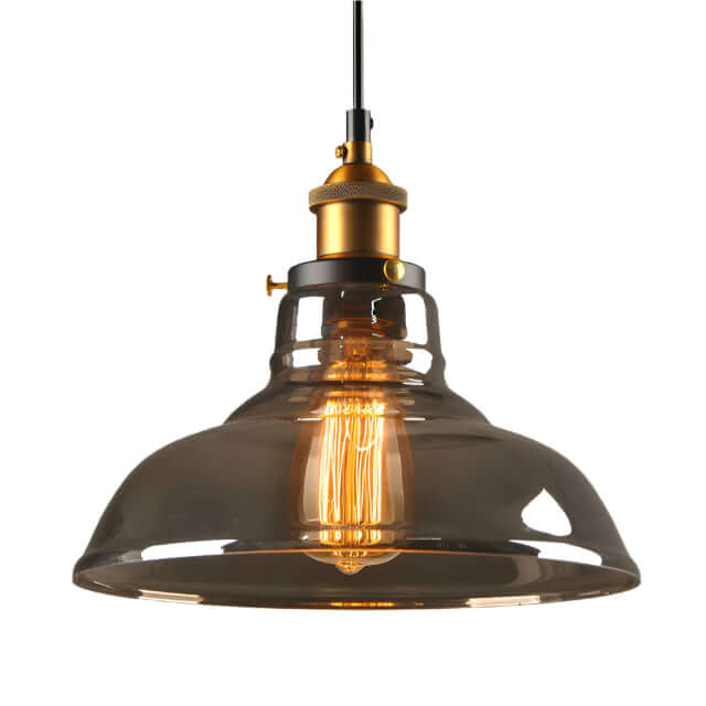 Vintage Hängeleuchte Antikglas Pendelleuchte