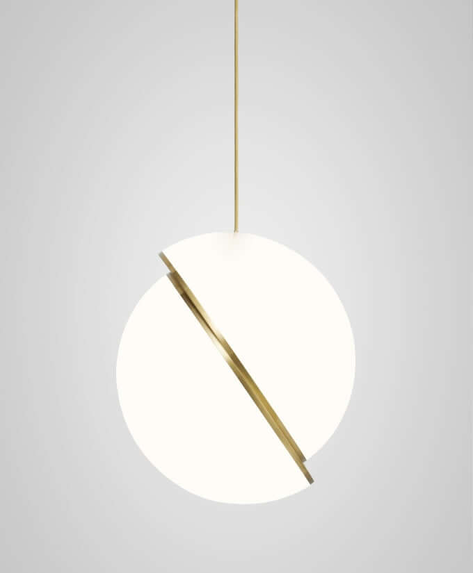 Suspension en forme de lune Design moderne