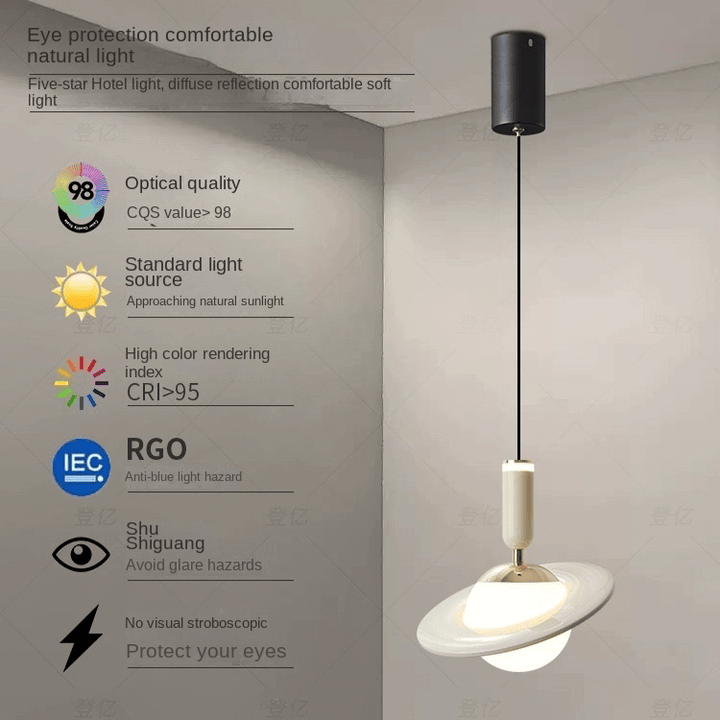 Suspension LED moderne, réglable en hauteur