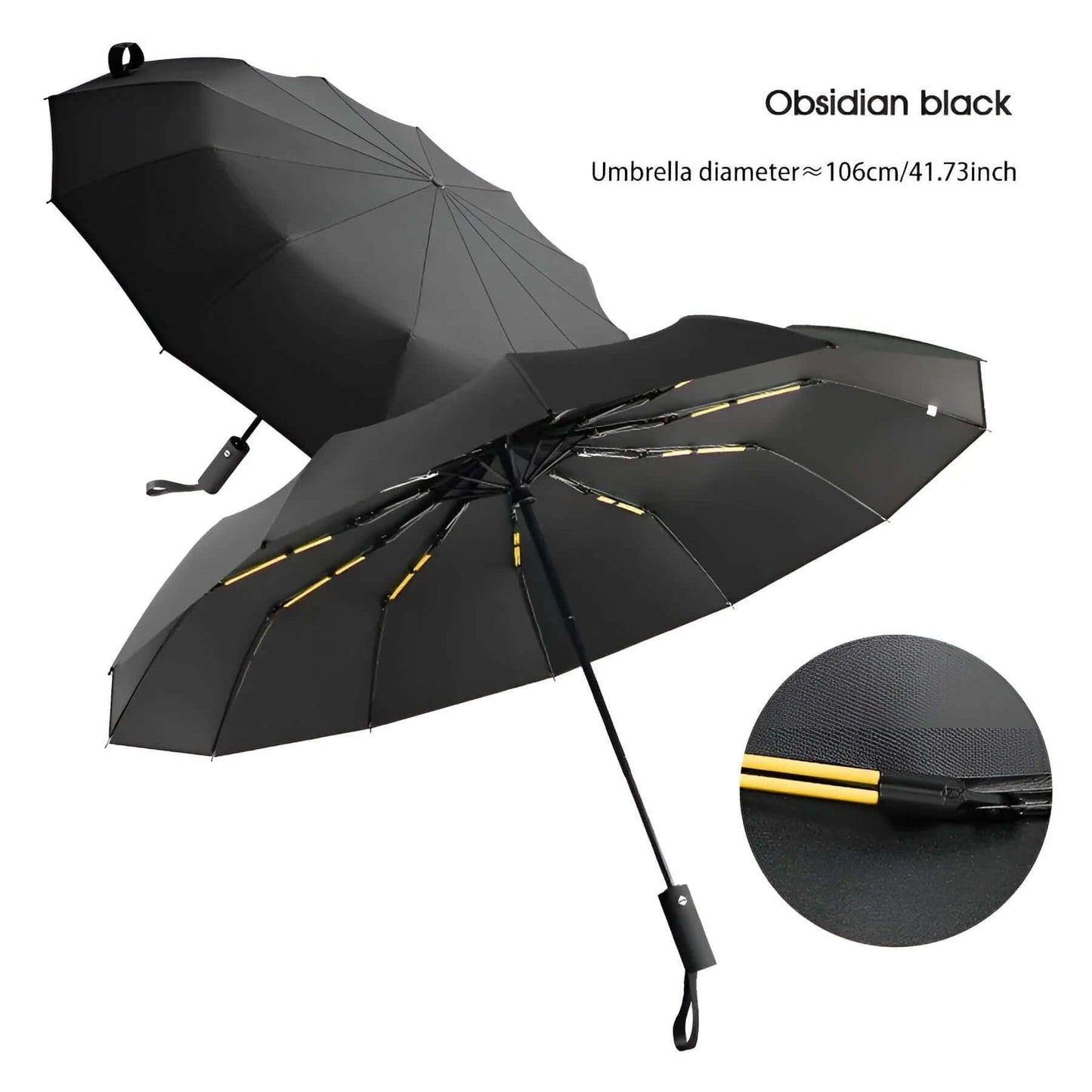 Öko-Regenschirm mit UV-Schutz - Nachhaltig & Wetterfest