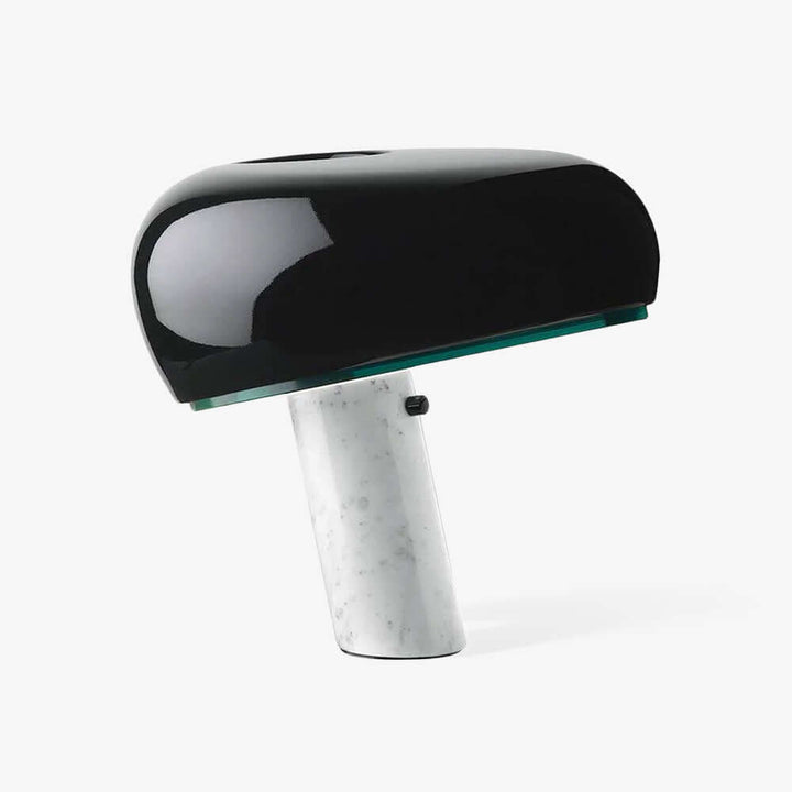 Lampe de table design en marbre