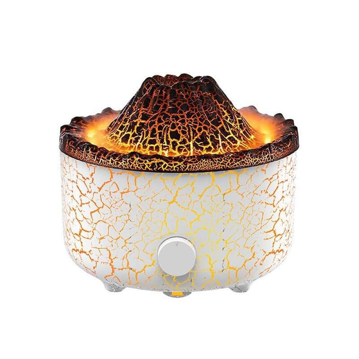 Humidificateur volcanique avec LED et brume