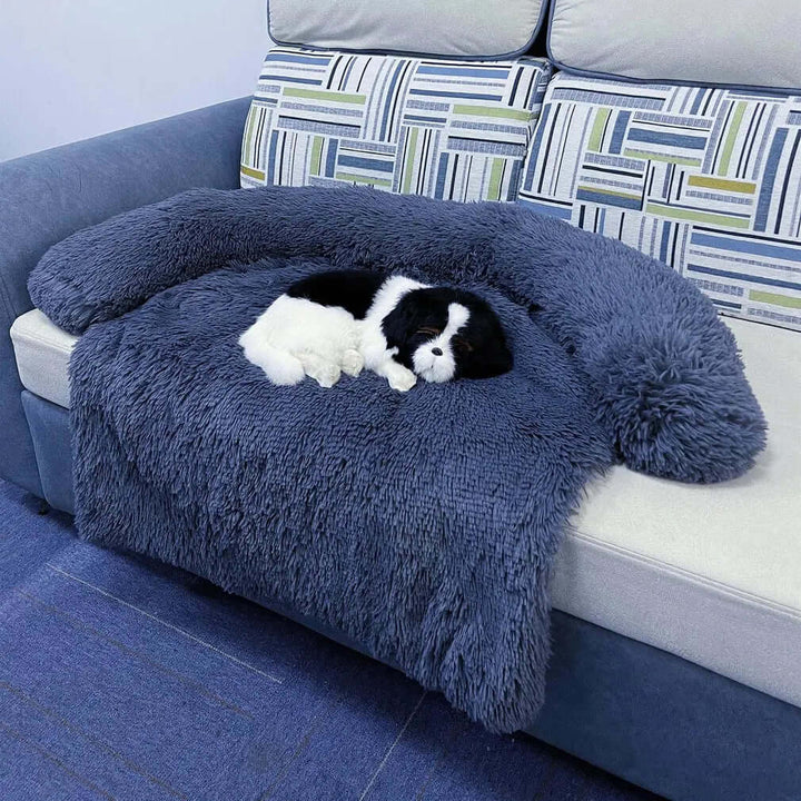 Couverture lavable pour canapé pour animaux de compagnie - Peluche