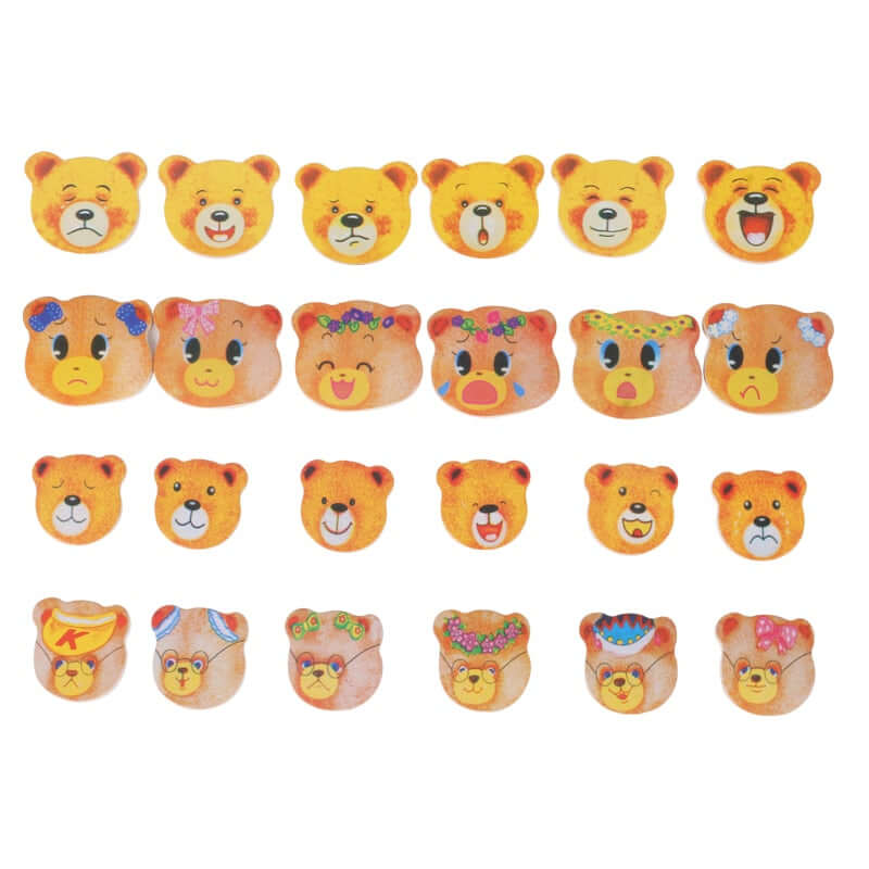 Puzzles en bois pour tout-petits – Jeu de tenues créatives